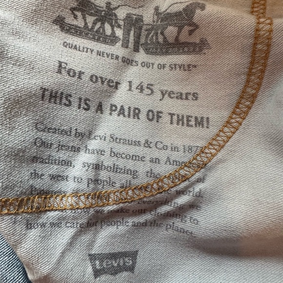 Levi's 550 Relaxed Fit Straight Blue Medium Wash Denim Jeans Mens Sz 44x32 - Picture 8 of 8